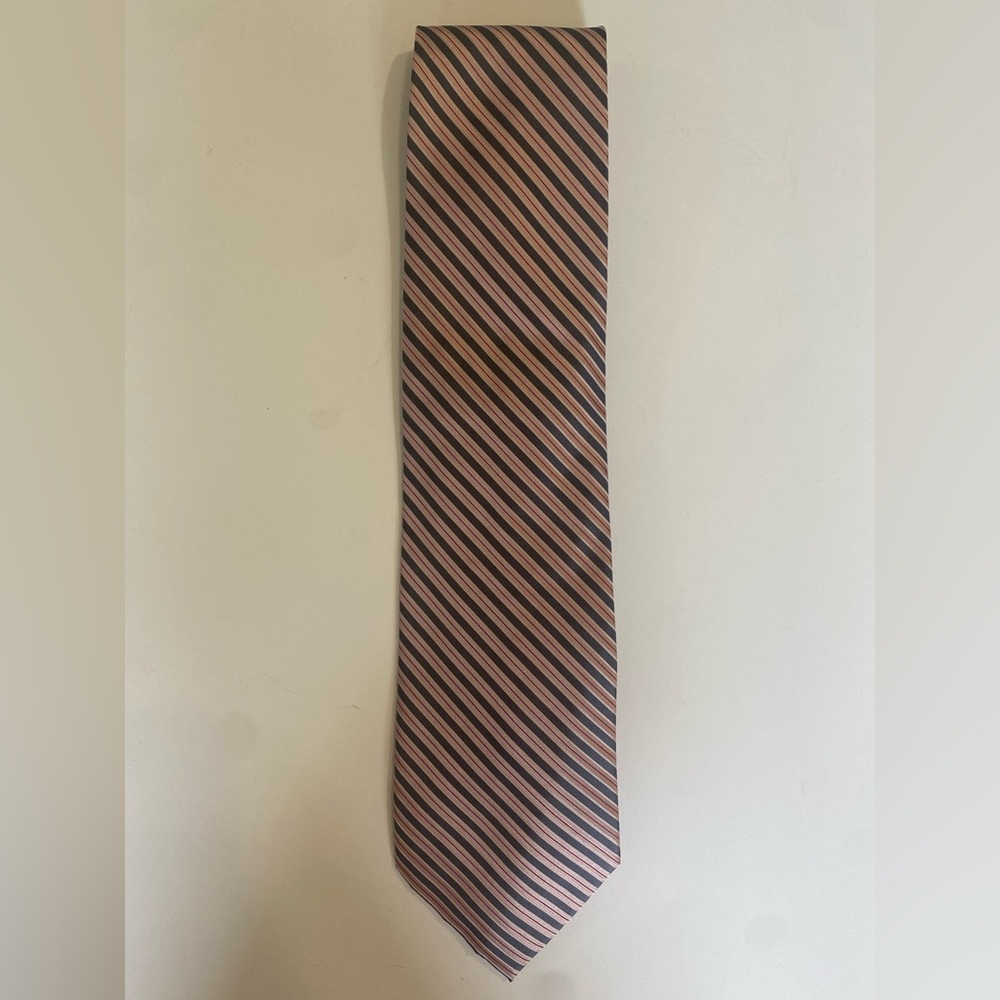 Claiborne Pink Stripe Tie